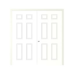 Slab Door Double Fiberglass (Not Pre-Hung Jams) (outswing) 70'x76'