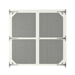 7\'W x 7\'H Double Wood Door