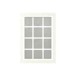 24x36 Dbl Pane /Vert Slide/ Vinyl w/ Grid