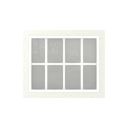 30x24 Dbl Pane /Horz Slide/ Vinyl w/ Grid