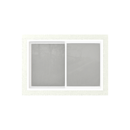 36x24 Dbl Pane /Horz Slide/ Vinyl
