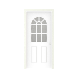 3\', 11 Lite Fiberglass Door w/Jamb Pre-Hung (inswing)